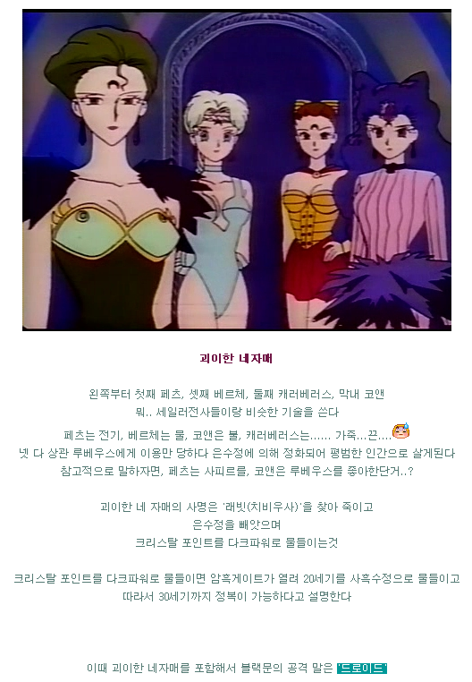 세일러문 시리즈 - 세계관,스토리,OST 총정리(스포주의) | 인스티즈