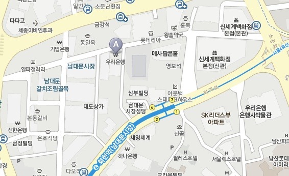 남대문시장 속옷나라(미도양행)안내