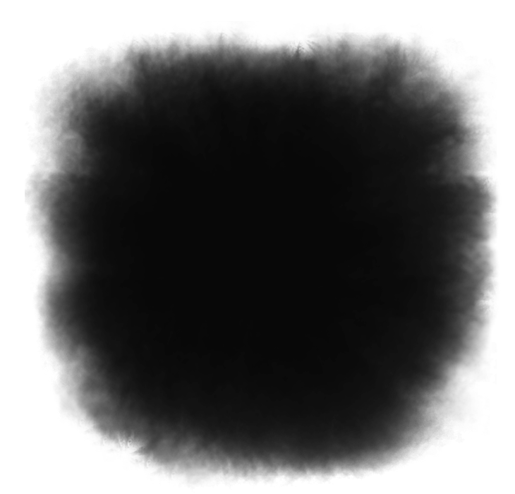 레이스테두리와 번짐바탕