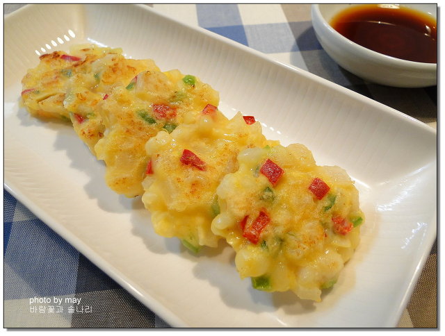 제철 찰옥수수요리~ 깻잎에 싸 먹는 관자옥수수전