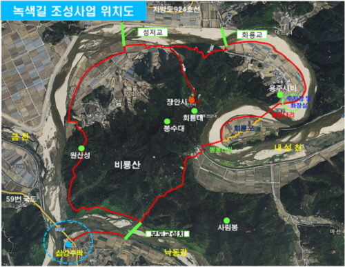 낙동강 700리 마지막 남은 삼강주막과 회룡포 등 명품 '친환경 녹색길' 