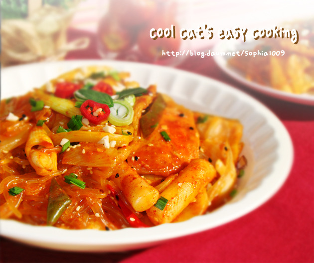 당면떡볶이