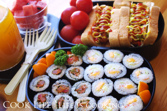 간단 저렴한 참치김밥도시락세트