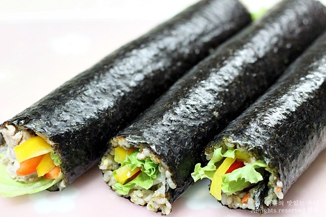 참치샐러드김밥