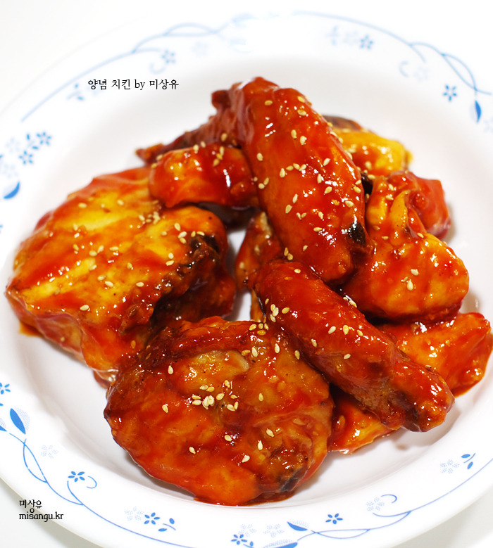 양념치킨