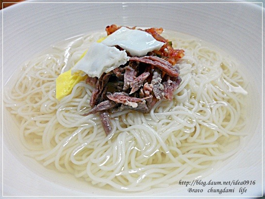 진주식도 개성식도 아닌 아주 맛있는 가정식 온면