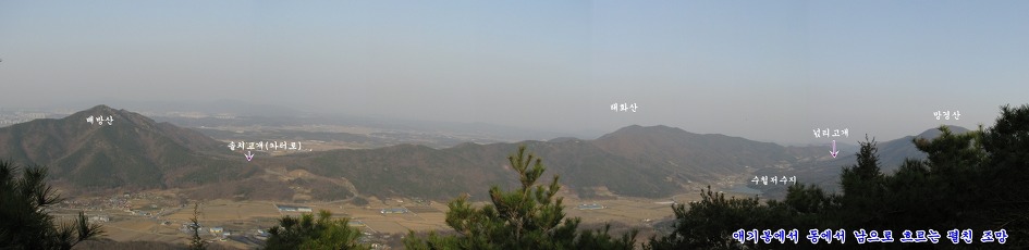 2011. 4. 9. 아산기맥(1편 :  배태망설 이어가기)