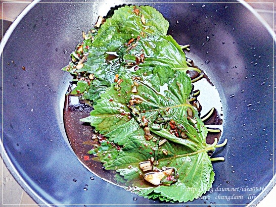 집나간 입맛을 돌아오게하는 여름철의 별미 깻잎조림