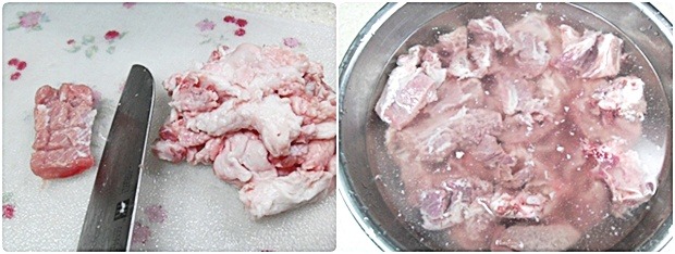 매운 돼지 갈비찜