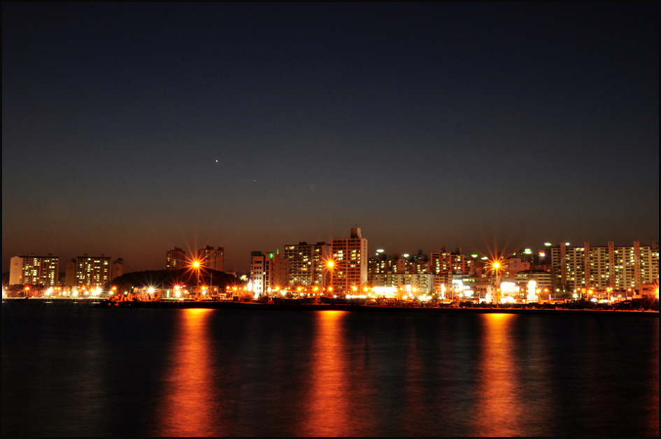 오랜만에 보는 일몰