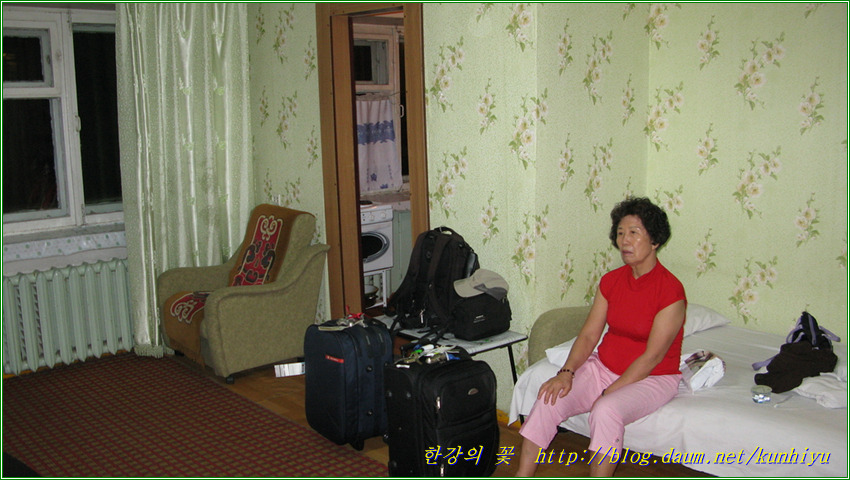 몽고여행 1일-아마르바야스갈란트 사원 가는 길-한강의 꽃