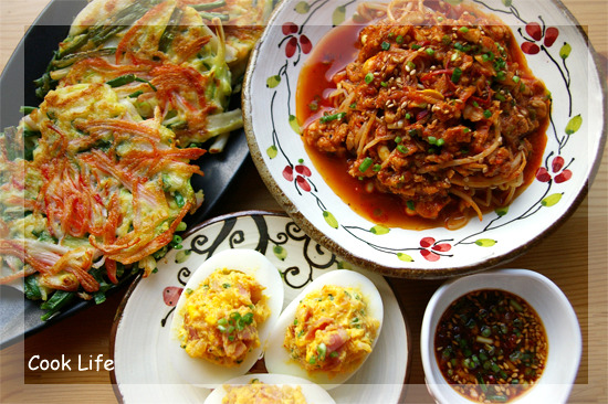 맛있게 쓱싹쓱싹 반찬 3가지