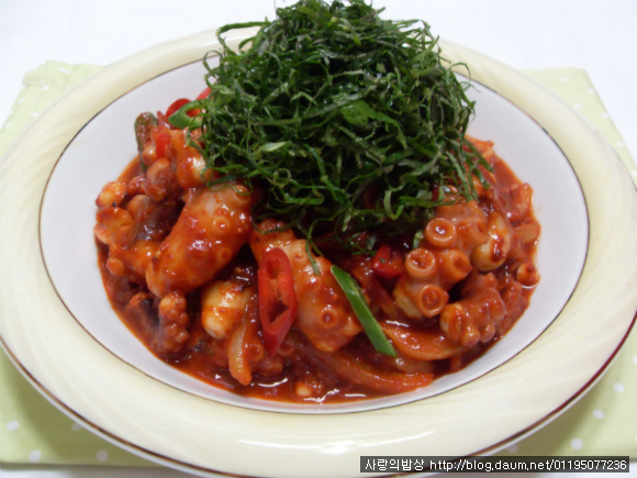 친정엄마 손맛 따라잡기! 눈물나게 화끈한 낙지볶음>_<