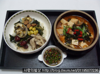 곤드레만드레~취할정도로 맛있는 곤드레전복돌솥밥