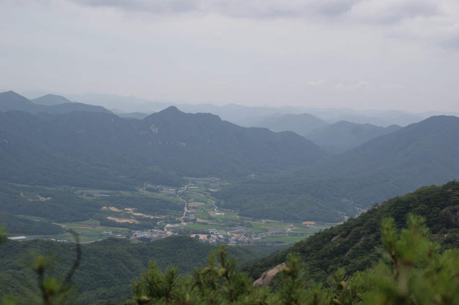 괴산 백악산(15.7.11) 조망과 옥량폭포에서 멋진 하루를 보내다