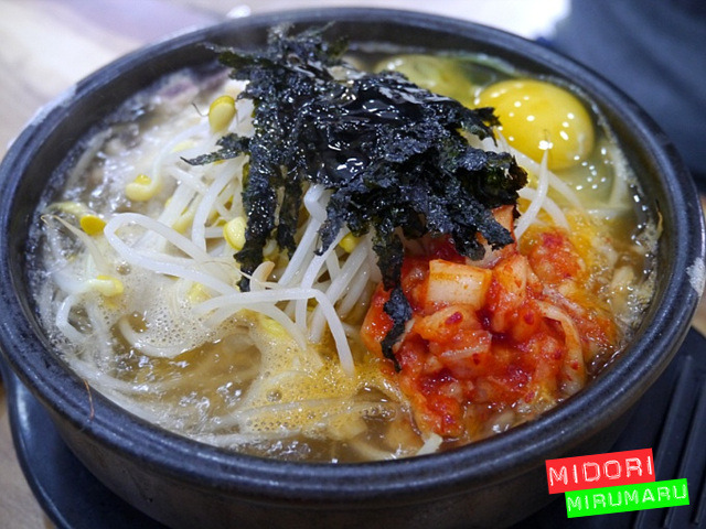 저렴하고 맛있는 콩나물국밥을 먹을 수 있는 곳.~! - 수원 지역 추천맛집 전주명가콩나물국밥 후기