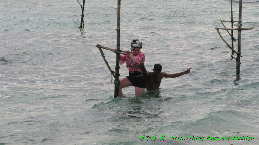 Stilt fishing(스리랑카)-한강의 꽃