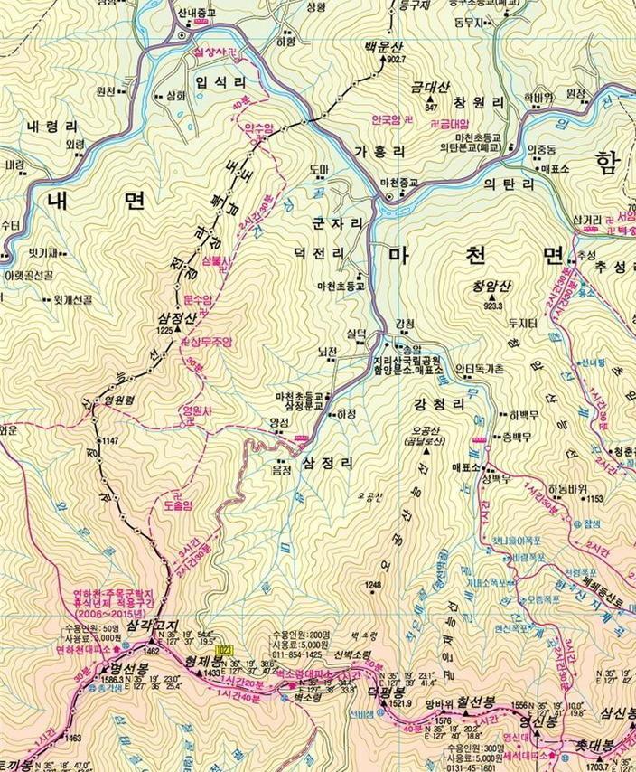 지리산 칠암자 순례길