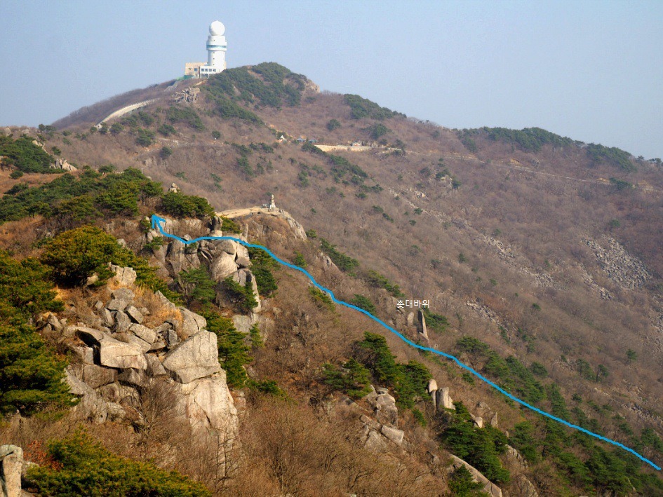 비슬산(琵瑟山) 암괴류((岩塊流) 트레킹