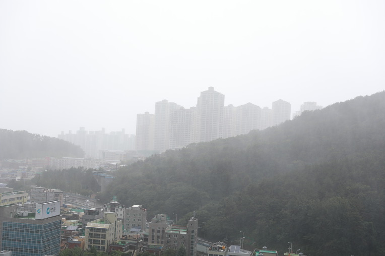 태풍 장마비 2018.7.3