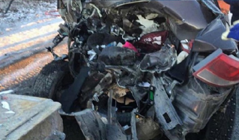 러시아 타타르스탄 모스크바-우파 고속도로의 교통사고- Russia Tatarstan on the Moscow -Ufa highway traffic accident