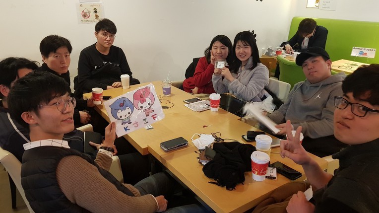 ★2월20일(수)[강남] 크지프 회화카페 + 2차 치즈닭갈비 공식 사진