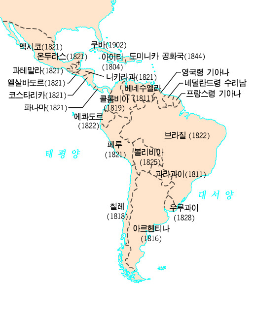 라틴아메리카의 독립