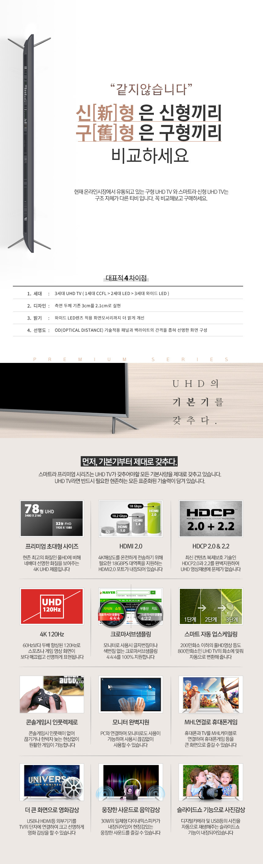 액자tv 78인지 명작