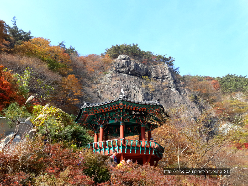 전북 순창에 있는 "호남의 소금강"이라는 강천산(剛泉山)에서...